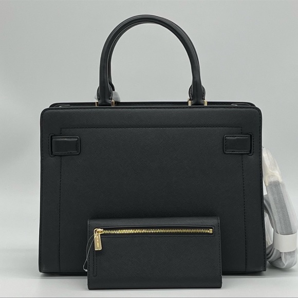 Michael Kors Medium Rayne Satchel & Trifold Wallet - Picture 7 of 12